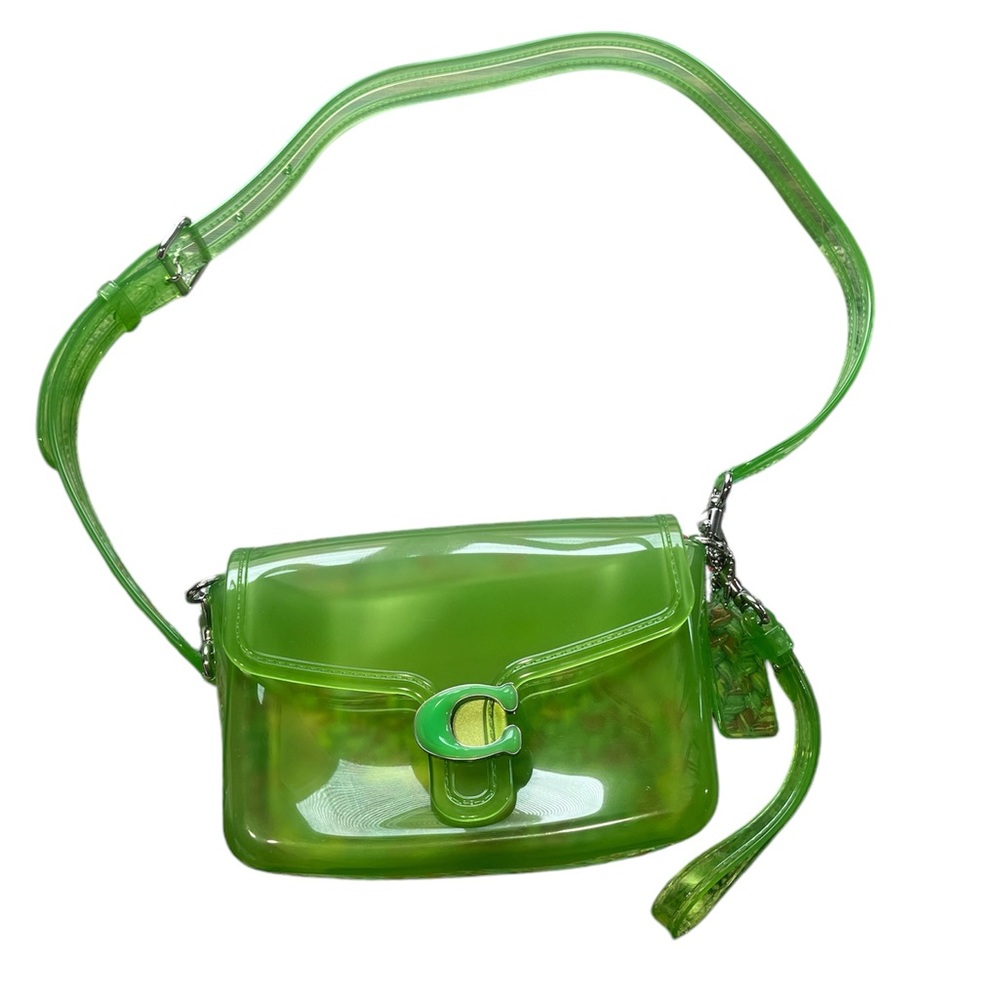 Coach Green Jelly Tabby